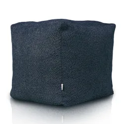 Puff Cuadrado Cubo - Borreguito Bouclé – vista 3