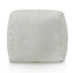 Puff Cuadrado Cubo - Borreguito Bouclé – vista 2