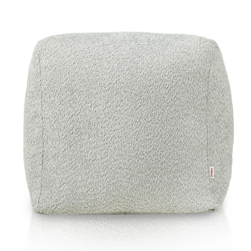 Puff Cuadrado Cubo - Borreguito Bouclé – vista 2