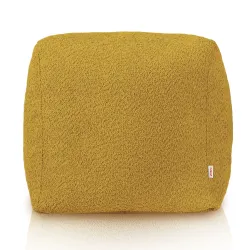 Puff Cuadrado Cubo - Borreguito Bouclé – vista 2