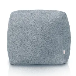 Puff Cuadrado Cubo - Borreguito Bouclé – vista 2