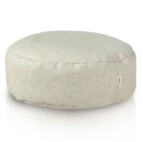 Puff Reposapiés Redondo - Lana Noble Premium – vista 2
