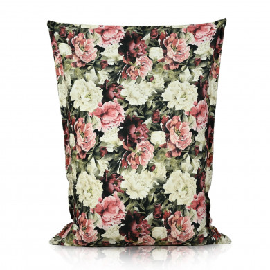 peonias puff almohada
