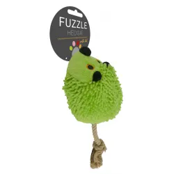 Erizo de peluche con cola de juguete para perros