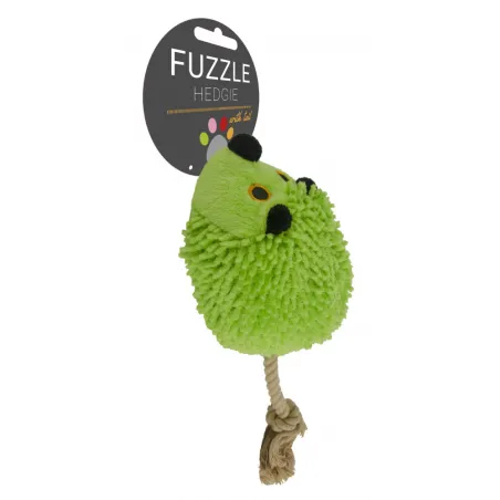 Erizo de peluche con cola para perros, juguete suave, accesorios para mascotas