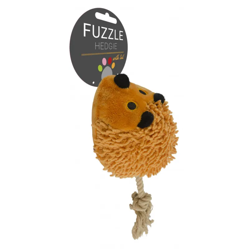 Erizo con cola de material suave, juguete para perros para jugar en casa