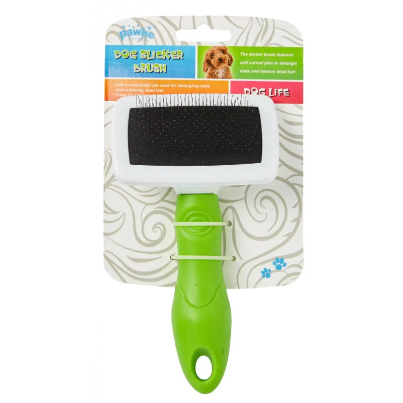 Cepillo ergonómico para pelo de 11 cm, para un cuidado cómodo de mascotas