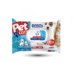 Toallitas para mascotas 100 unidades con pop-up