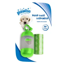 Perfecto para usar en el parque, este dispensador de bolsas para excrementos es imprescindible para los dueños de mascotas