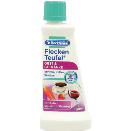 Dr.Beckmann precisión quitamanchas frutas y bebidas 50ml, producto de cuidado eficaz