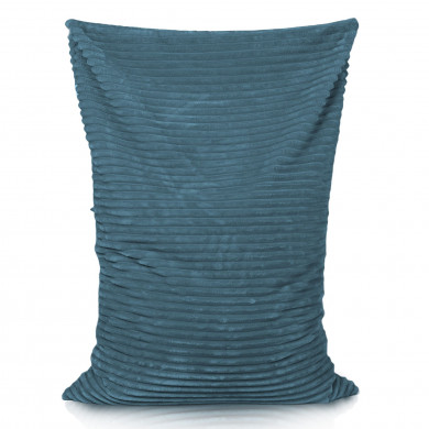 Azul puff almohada xl stripe