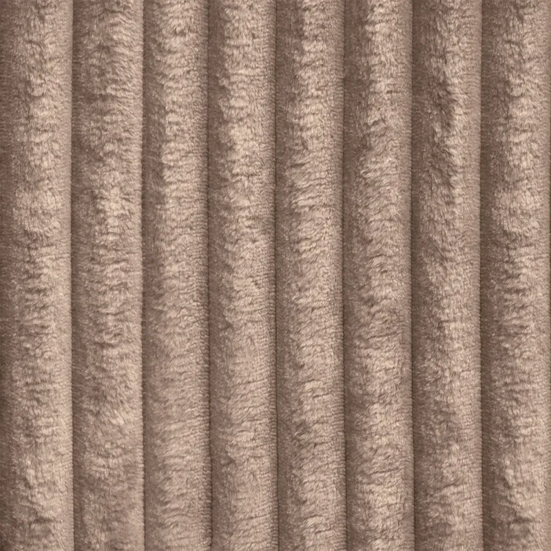 Beige puff almohada xl stripe
