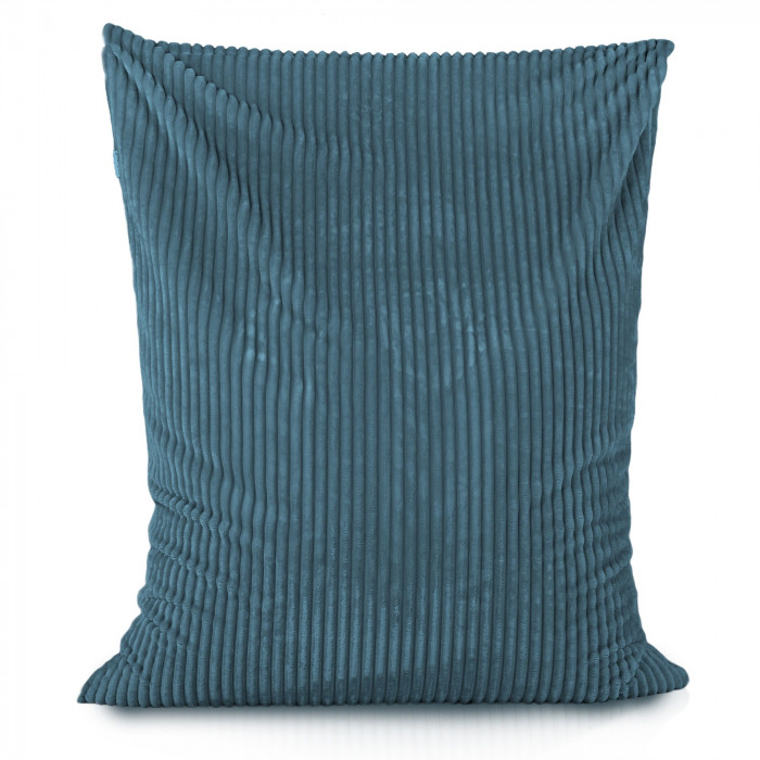 Azul puff almohada xl stripe