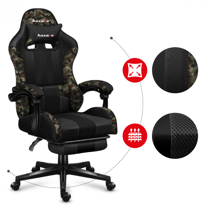 Cojín cervical para la silla Huzaro Force 4.7 Camo Mesh