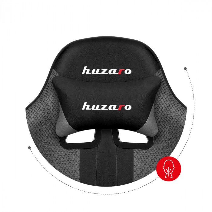 Cojín lumbar para silla de juego Huzaro Force 4.7 Gris Mesh