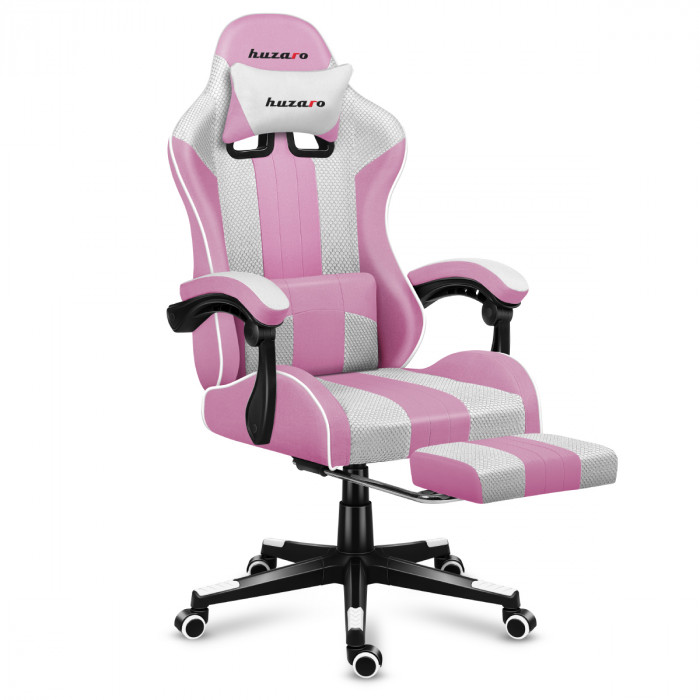 Silla gaming Huzaro Force 4.7 Rosa Mesh