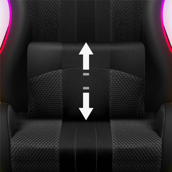 Cojín lumbar de la silla gaming Huzaro Force 4.7 RGB Mesh