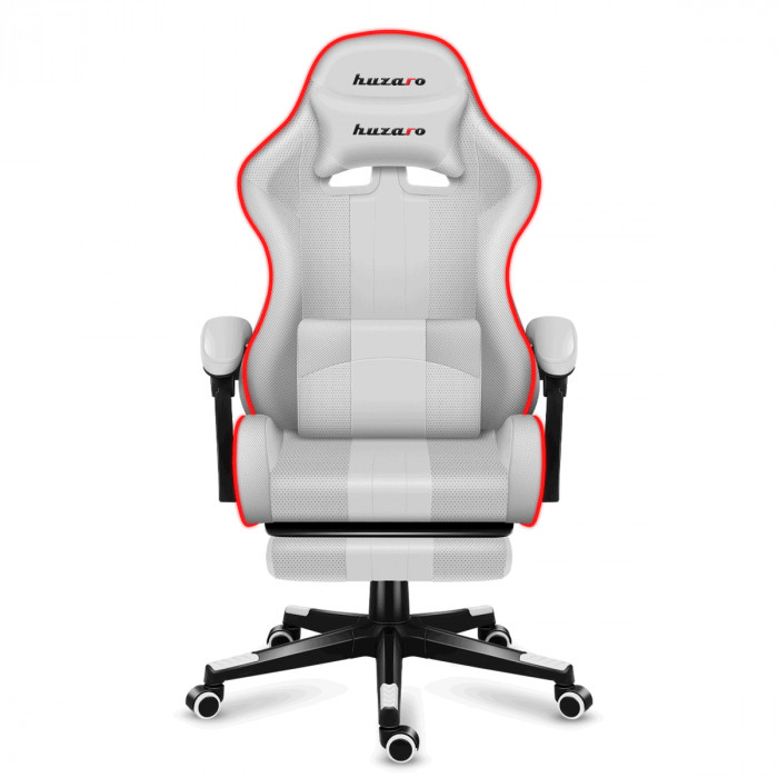 Silla de juego Force 4.7 Blanco RGB - brillante