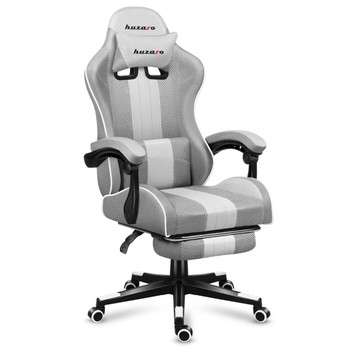 Silla Gaming HUZARO Force 4.7 Mesh Blanca