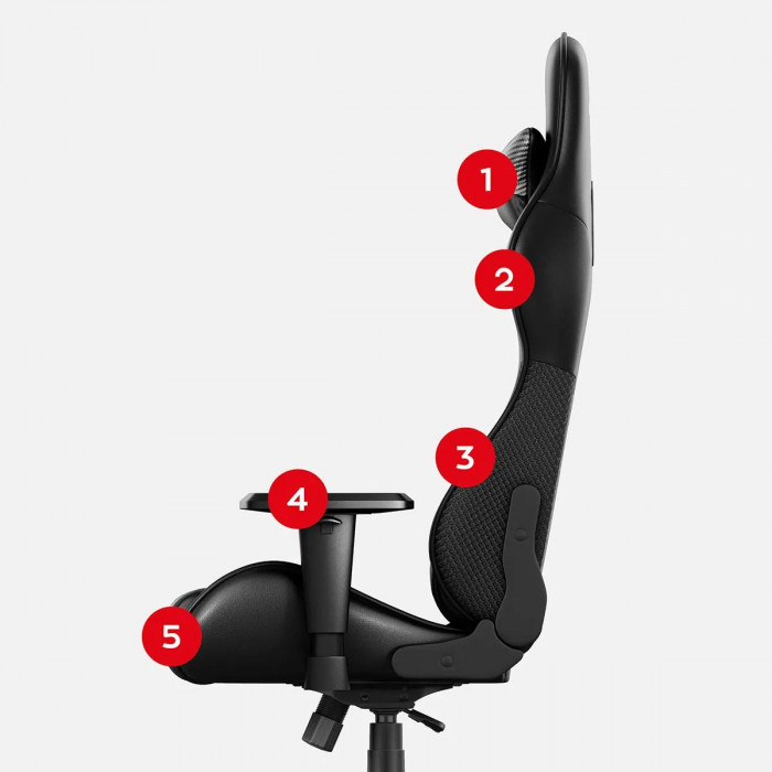 Silla ergonómica para juegos Force 6.2