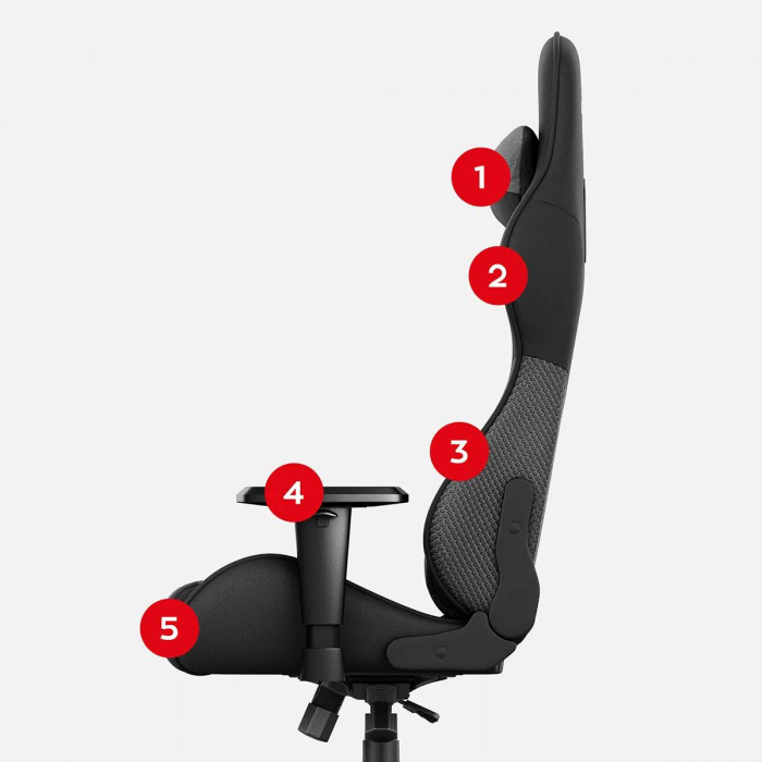 Silla ergonómica para juegos Force 6.2