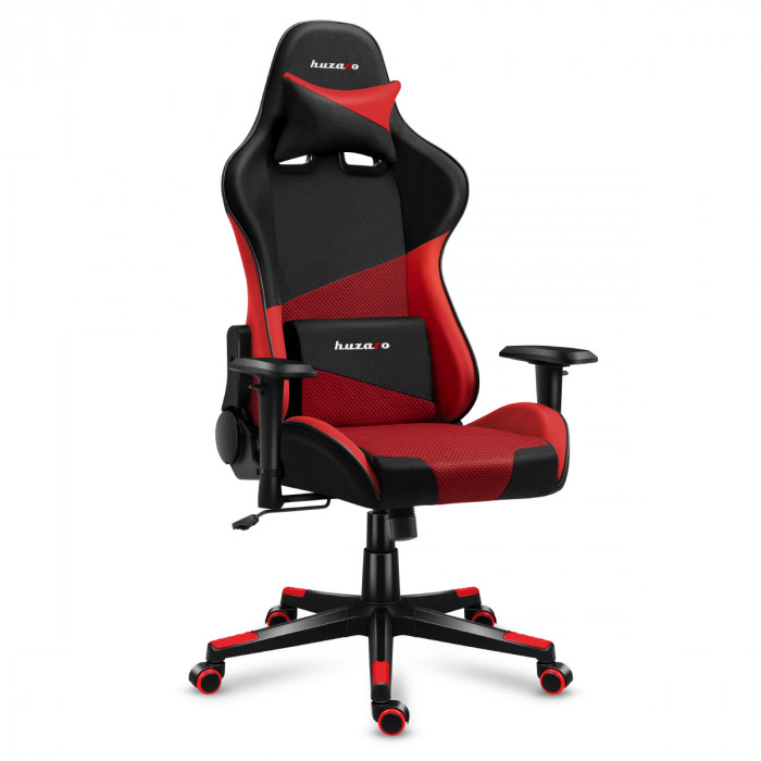 Silla de malla roja para juegos HUZARO FORCE 6.2