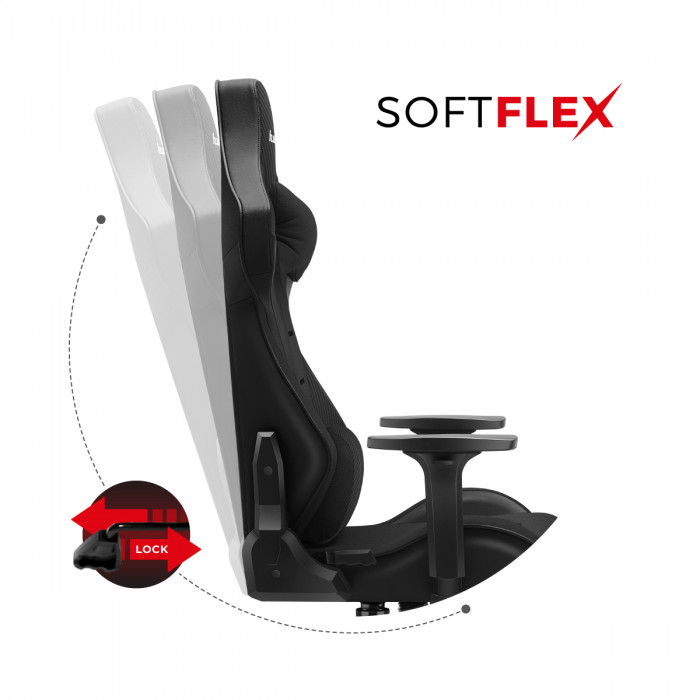 Silla Softlex Technology Force 7.6 Negro