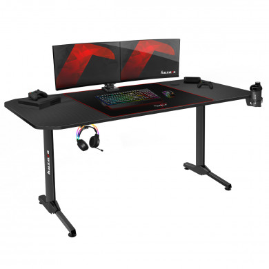 Huzaro Hero 4.7 Escritorio negro para juegos
