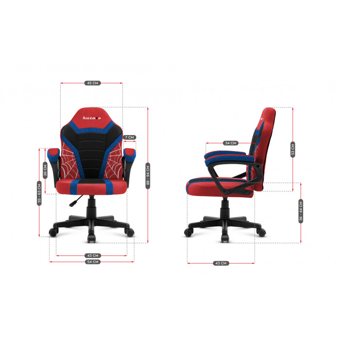 Dimensiones de la silla Ranger 1.0 Spider