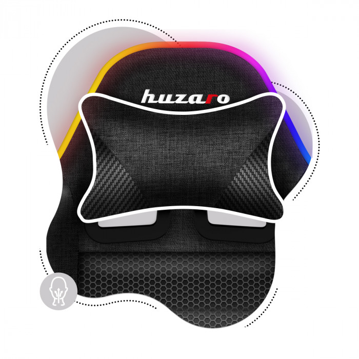 Cojín para el cuello del asiento Huzaro Ranger 6.0 RGB