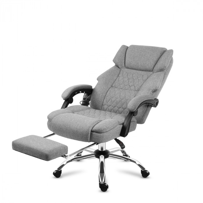 Silla Boss 6.0 con reposapiés extensible.