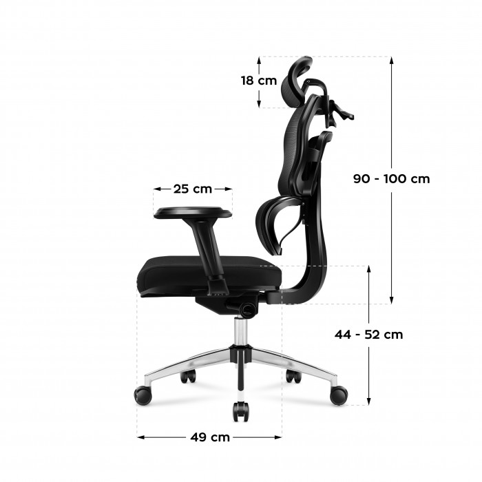 Dimensiones Expert 4.9 lateral