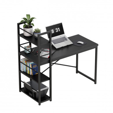 Mark Adler Leader 4.0 Escritorio negro con librería