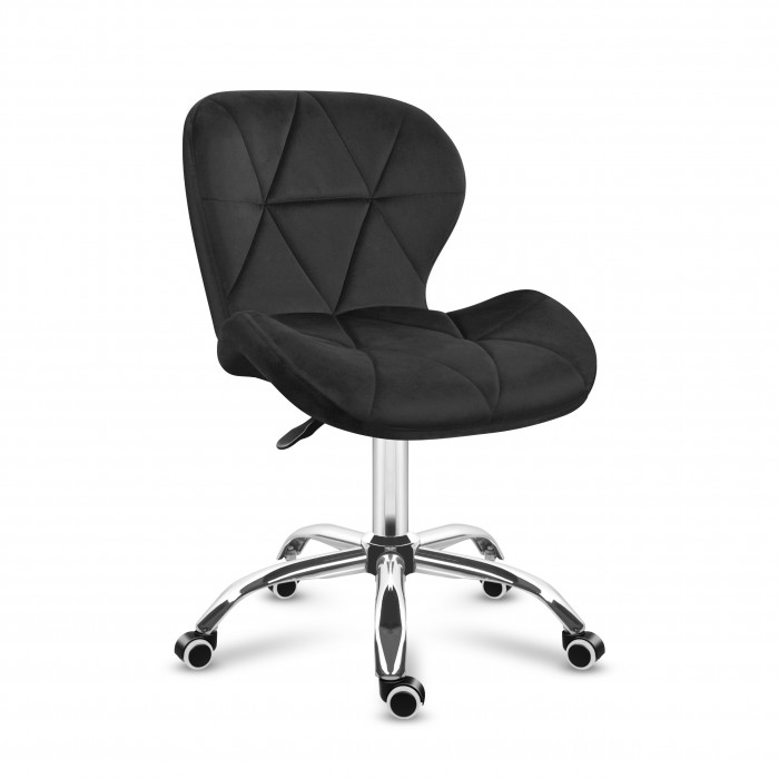 Silla de oficina Mark Adler Future 3.0 Negra Velur