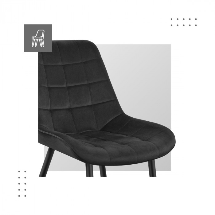 Detalles que demuestran la calidad de la silla Prince 3.0 black