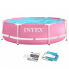 Piscina desmontable redonda tubular Metal Frame elevada 244 x 76 cm INTEX 28290