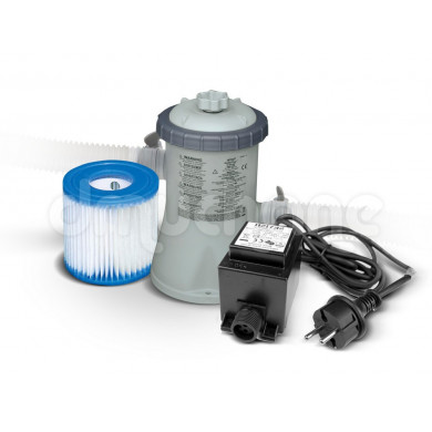 Bomba filtro piscina + transformador 12V 1250 l/h INTEX 28602GS