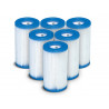6 x Juego de filtros de bomba tipo B INTEX 29005