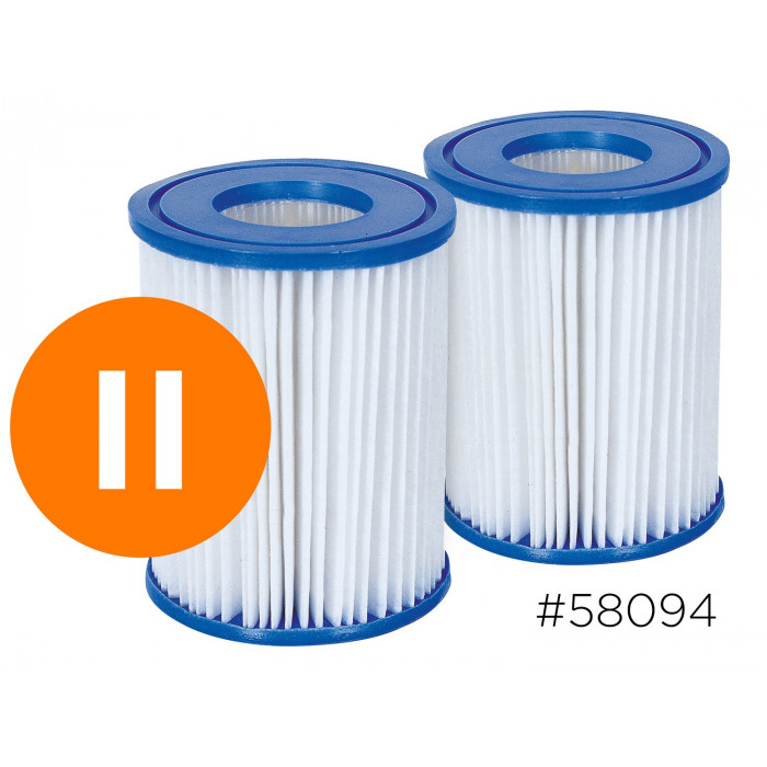 Filtro para bomba de filtración Tipo II - 2 uds. Bestway 58094