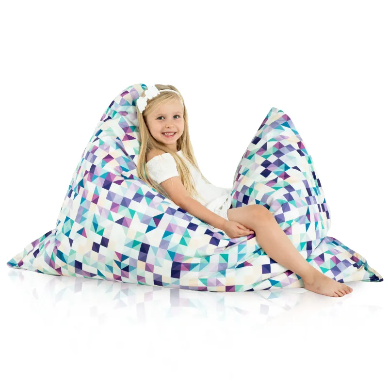 Cojín de Suelo Gigante XL para niños - Tejido Estampado Premium – vista 72