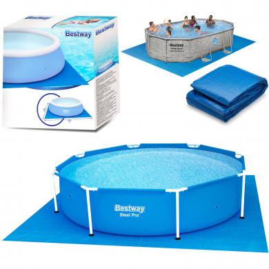 Alfombra de piscina - 396 x 396 cm Bestway 58002