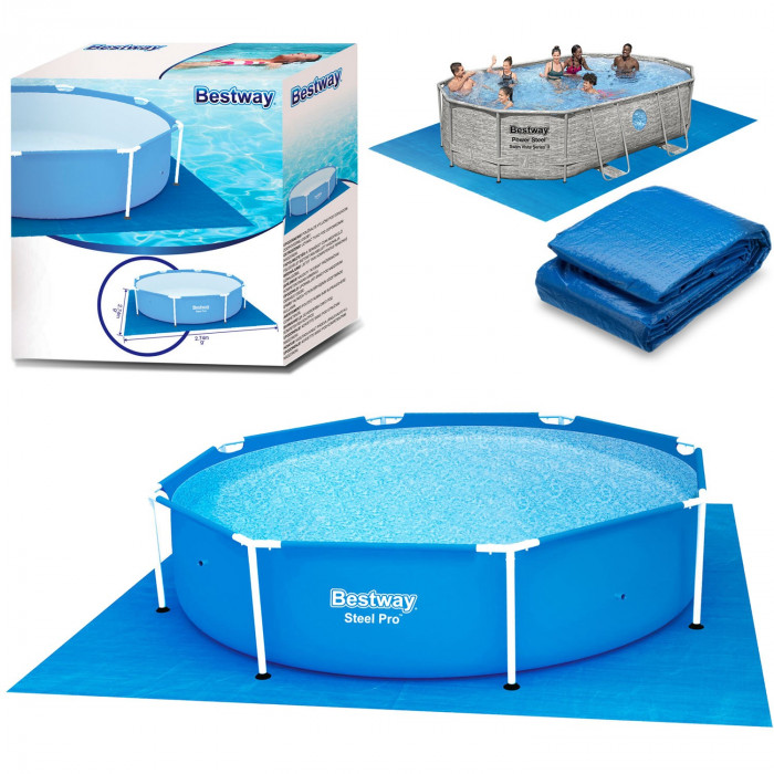 Alfombra de piscina - 274 x 274 cm Bestway 58000.