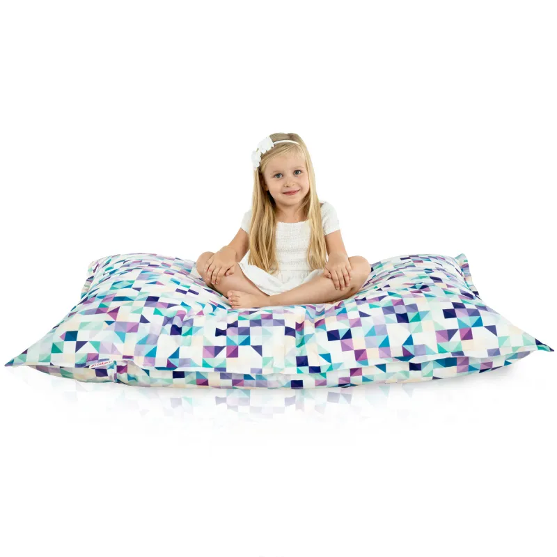 Cojín de Suelo Gigante XL para niños - Tejido Estampado Premium – vista 123