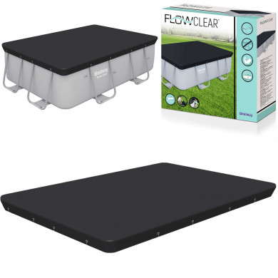 Cubierta de piscina rectangular 282 x 196 cm Bestway 58442