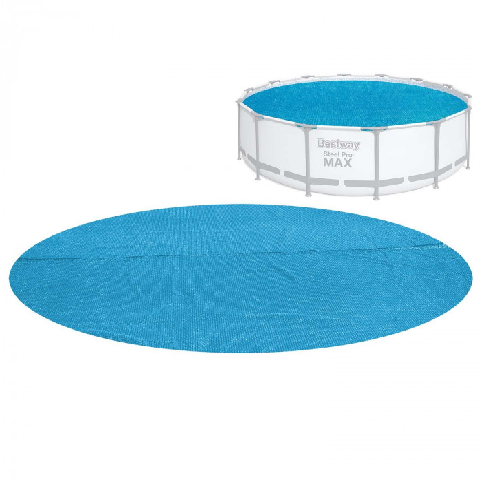 Cubierta solar para su piscina de cremallera de 427 cm Bestway 58252.