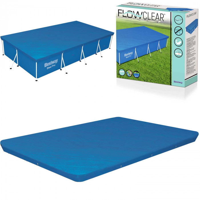 Cubierta para Piscina Desmontable de 400 x 211 cm Bestway 58107.