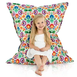 Cojín de Suelo Gigante XL para niños - Tejido Estampado Premium – vista 108