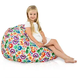 Puff Pera L para niños - Tejido Estampado Premium – vista 21