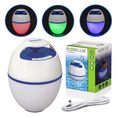 Bestway altavoz de piscina con LED 58700