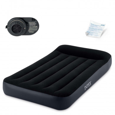 Colchón hinchable con bomba eléctrica incorporada 191x99x25 cm INTEX 64146ND